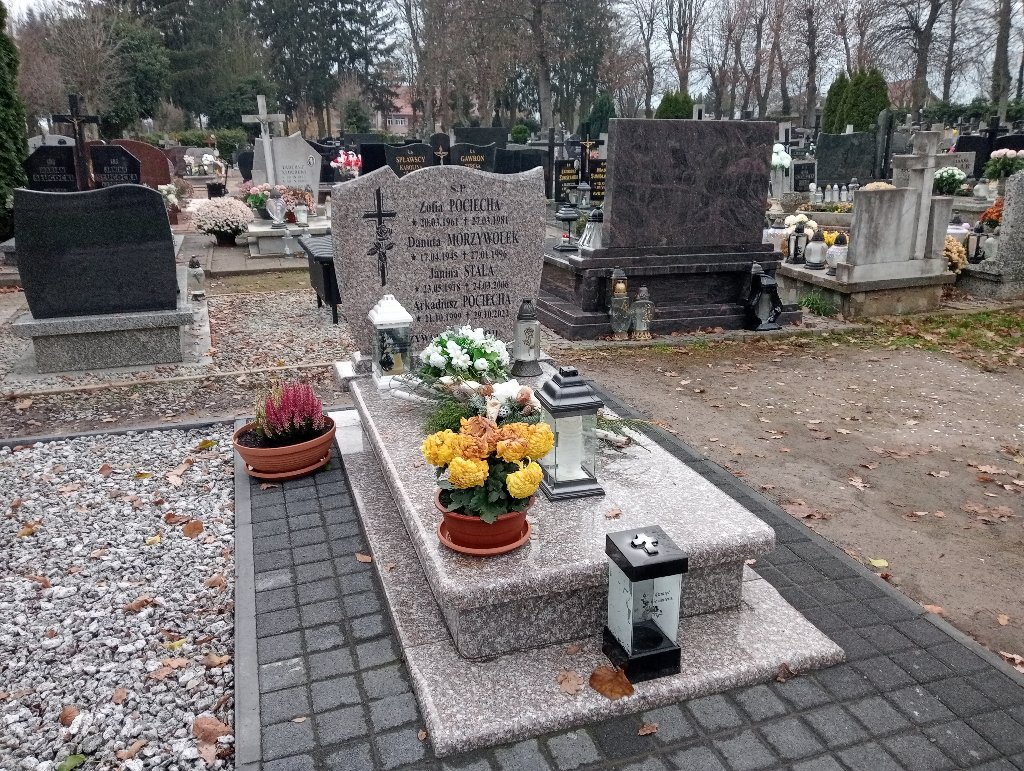 Grób Danuta Morzywołek