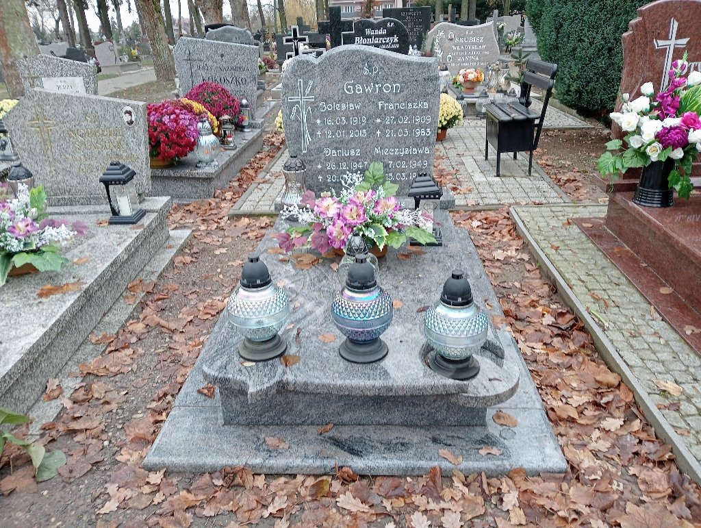 Grób Bolesław Gawron