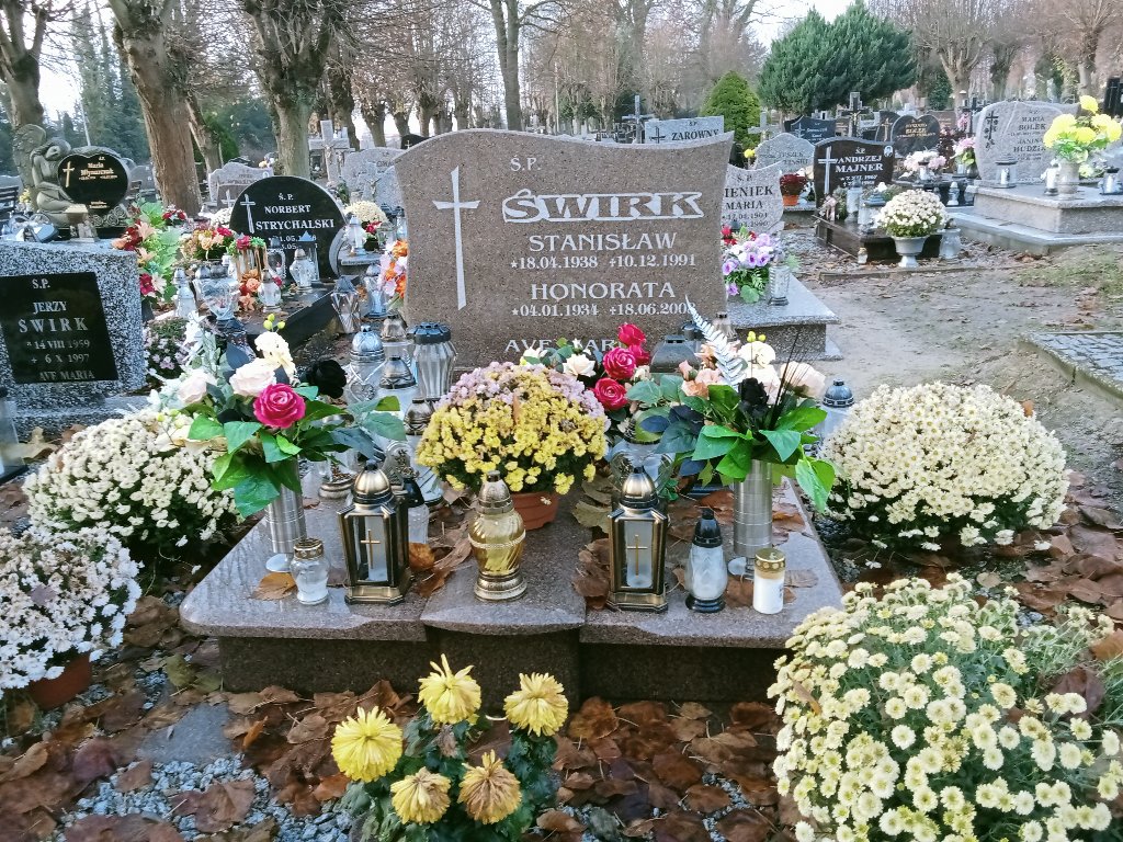 Grób Honorata Świrk