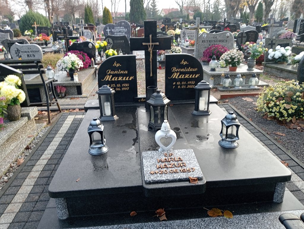 Grób Bronisław Mazur