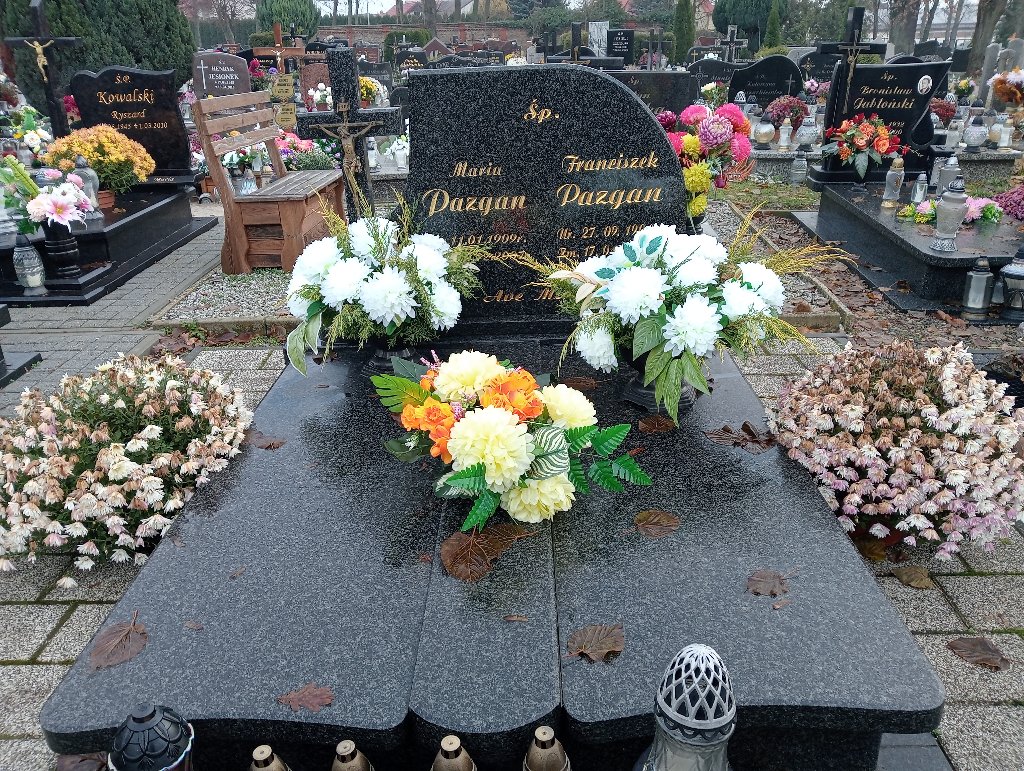 Grób Franciszek Pazgan
