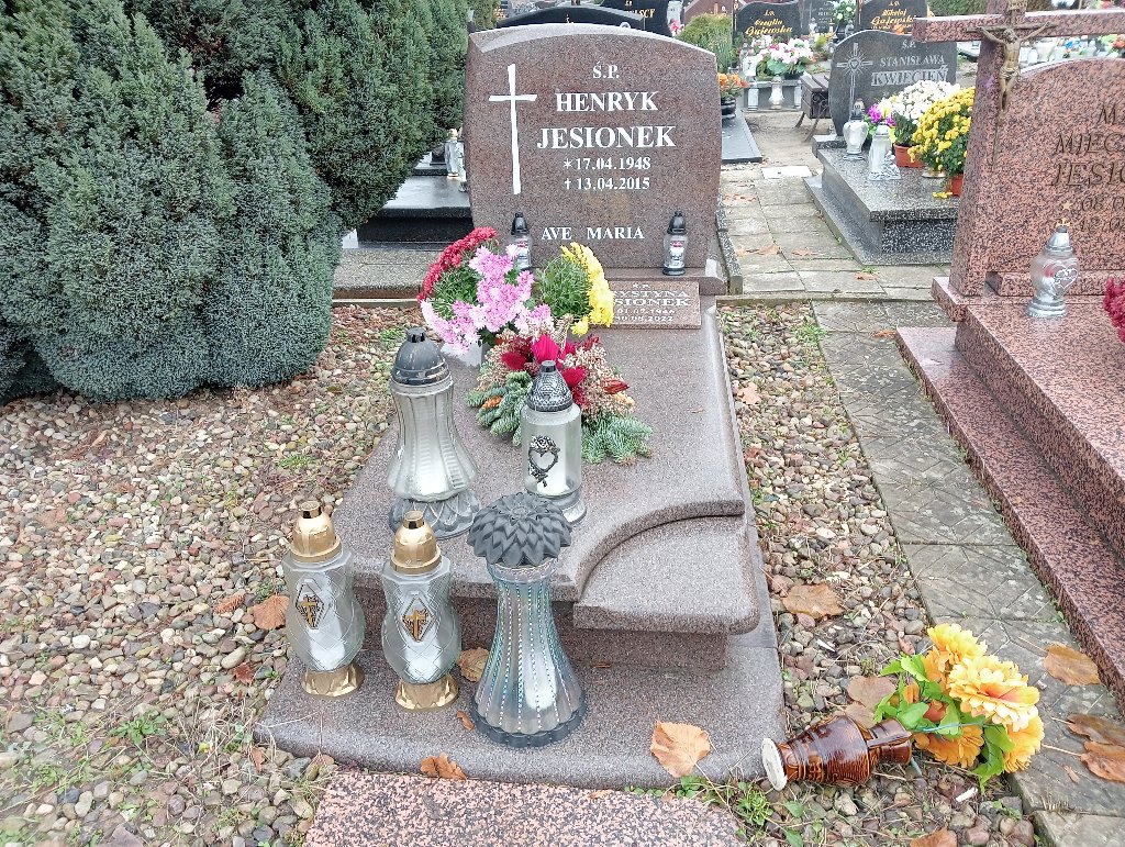 Grób Henryk Jesionek