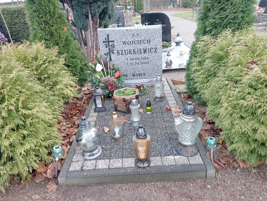 Grób Wojciech Szurkiewicz