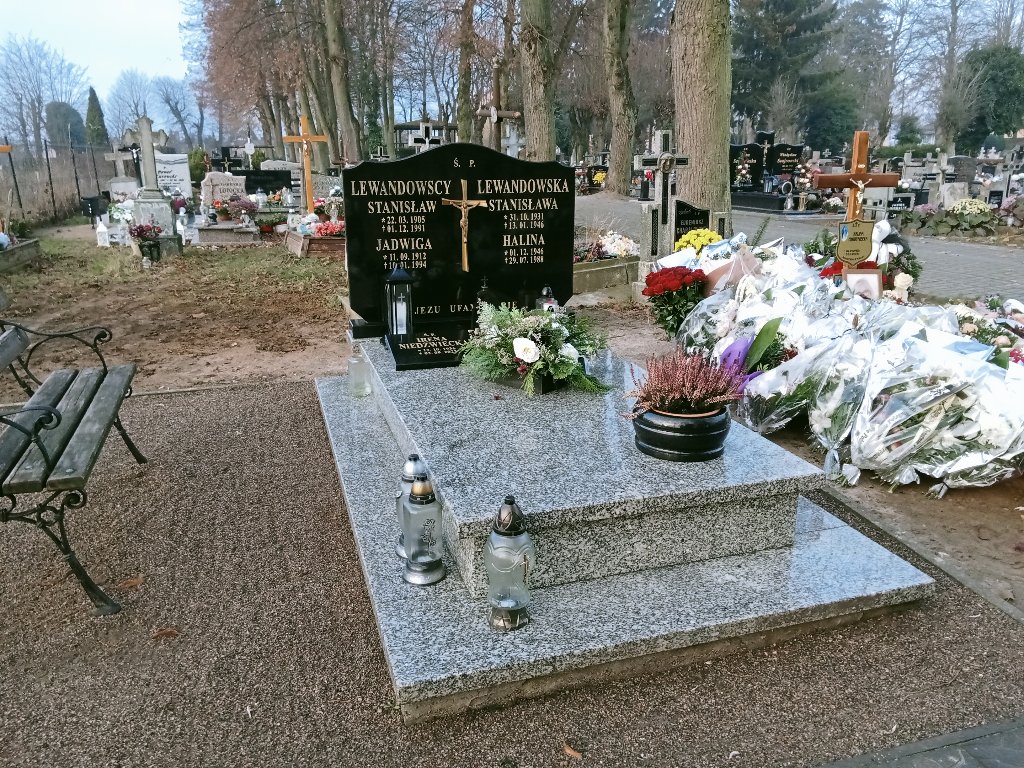Grób Stanisława Lewandowska