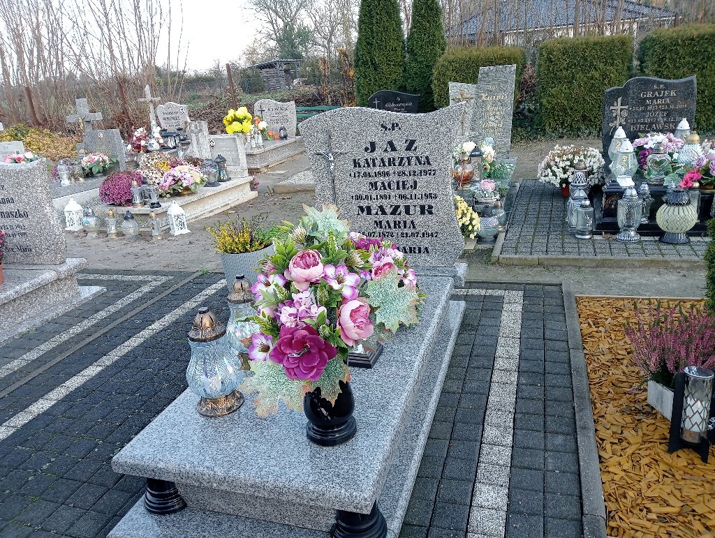 Grób Katarzyna Jaz