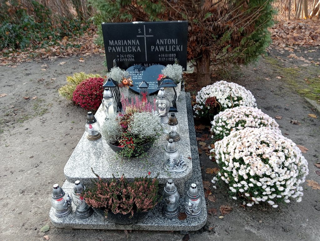 Grób Marianna Pawlicka